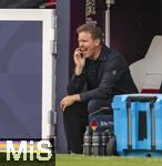 08.06.2025, Fussball UEFA Nations League 2024/25,  Spiel um Platz 3, Deutschland - Frankreich, in der MHP-Arena Stuttgart, Trainer Julian Nagelsmann (Deutschland) nachdenklich 