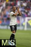 08.06.2025, Fussball UEFA Nations League 2024/25,  Spiel um Platz 3, Deutschland - Frankreich, in der MHP-Arena Stuttgart, Thilo Kehrer (Deutschland) nach dem Spiel.