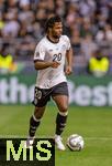 08.06.2025, Fussball UEFA Nations League 2024/25,  Spiel um Platz 3, Deutschland - Frankreich, in der MHP-Arena Stuttgart, Serge Gnabry (Deutschland) am Ball 