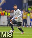 08.06.2025, Fussball UEFA Nations League 2024/25,  Spiel um Platz 3, Deutschland - Frankreich, in der MHP-Arena Stuttgart, Deniz Undav (Deutschland) am Ball 
