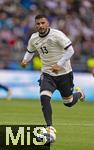 08.06.2025, Fussball UEFA Nations League 2024/25,  Spiel um Platz 3, Deutschland - Frankreich, in der MHP-Arena Stuttgart, Deniz Undav (Deutschland) am Ball 