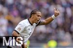 08.06.2025, Fussball UEFA Nations League 2024/25,  Spiel um Platz 3, Deutschland - Frankreich, in der MHP-Arena Stuttgart, Thilo Kehrer (Deutschland) in Rage