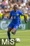 08.06.2025, Fussball UEFA Nations League 2024/25,  Spiel um Platz 3, Deutschland - Frankreich, in der MHP-Arena Stuttgart, Randal Kolo Muani (Frankreich) am Ball 