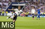 08.06.2025, Fussball UEFA Nations League 2024/25,  Spiel um Platz 3, Deutschland - Frankreich, in der MHP-Arena Stuttgart, Josua Kimmich (Deutschland) zieht ab