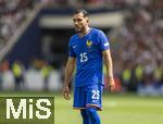 08.06.2025, Fussball UEFA Nations League 2024/25,  Spiel um Platz 3, Deutschland - Frankreich, in der MHP-Arena Stuttgart, Rayan Cherki (Frankreich) nachdenklich 