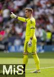 08.06.2025, Fussball UEFA Nations League 2024/25,  Spiel um Platz 3, Deutschland - Frankreich, in der MHP-Arena Stuttgart, Torwart Marc Andre ter-Stegen (Deutschland) gibt Anweisungen.
