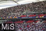 08.06.2025, Fussball UEFA Nations League 2024/25,  Spiel um Platz 3, Deutschland - Frankreich, in der MHP-Arena Stuttgart,  VIP-Pltze sind fast komplett leer bei dem Spiel.