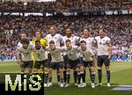 08.06.2025, Fussball UEFA Nations League 2024/25,  Spiel um Platz 3, Deutschland - Frankreich, in der MHP-Arena Stuttgart, Mannschaftsfoto Deutschland, hi.v.li: David Raum (Deutschland), Torwart Marc Andre ter-Stegen (Deutschland), Nick Woltemade (Deutschland), Jonathan Tah (Deutschland), Robin Koch (Deutschland), Leon Goretzka (Deutschland), vorne von links:  Karim Adeyemi (Deutschland), Pascal Gross (Deutschland), Florian Wirtz (Deutschland), Josua Kimmich (Deutschland), Niclas Fllkrug (Deutschland) 