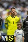08.06.2025, Fussball UEFA Nations League 2024/25,  Spiel um Platz 3, Deutschland - Frankreich, in der MHP-Arena Stuttgart, Torwart Marc Andre ter-Stegen (Deutschland), 