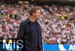 08.06.2025, Fussball UEFA Nations League 2024/25,  Spiel um Platz 3, Deutschland - Frankreich, in der MHP-Arena Stuttgart, Trainer Julian Nagelsmann (Deutschland) nachdenklich 