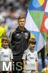08.06.2025, Fussball UEFA Nations League 2024/25,  Spiel um Platz 3, Deutschland - Frankreich, in der MHP-Arena Stuttgart, Josua Kimmich (Deutschland) 
