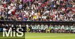 08.06.2025, Fussball UEFA Nations League 2024/25,  Spiel um Platz 3, Deutschland - Frankreich, in der MHP-Arena Stuttgart,  Ersatzbank Deutschland, mit Trainer Julian Nagelsmann (Deutschland), 