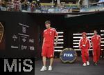 21.06.2025, FIFA Club World Cup 2025, Gruppe C, FC Bayern Mnchen - CA Boca Juniors, im Hard-Rock-Stadium in Miami, Florida (USA), Ankunft im Stadion, Torwart Leon Klanac (Bayern Mnchen) 