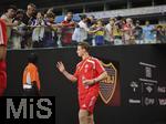 21.06.2025, FIFA Club World Cup 2025, Gruppe C, FC Bayern Mnchen - CA Boca Juniors, im Hard-Rock-Stadium in Miami, Florida (USA), Ankunft im Stadion, Torwart Jonas Urbig (FC Bayern Mnchen).