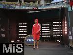 21.06.2025, FIFA Club World Cup 2025, Gruppe C, FC Bayern Mnchen - CA Boca Juniors, im Hard-Rock-Stadium in Miami, Florida (USA), Ankunft im Stadion, Adam Aznou (Bayern Mnchen) 