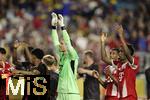 21.06.2025, FIFA Club World Cup 2025, Gruppe C, FC Bayern Mnchen - CA Boca Juniors, im Hard-Rock-Stadium in Miami, Florida (USA), Schlussjubel, Torwart Manuel Neuer (FC Bayern Mnchen), Kingsley Coman (FC Bayern Mnchen) 
