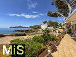 23.06.2025,  Beliebtes Reiseziel der Deutschen, Mallorca. Hier Cala Ratjada, an der Promenade.