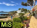 23.06.2025,  Beliebtes Reiseziel der Deutschen, Mallorca. Hier Cala Ratjada, an der Promenade.