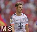 29.06.2025, FIFA Club World Cup 2025, Achtelfinale, CR Flamengo Rio de Janeiro - FC Bayern Mnchen, im Hard Rock Stadium (Miami Gardens, FL), Josip Stanisic (Bayern Mnchen) nachdenklich 