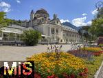 29.6.2025, Meran in Sdtirol, Italien. Das Kurhaus in der Stadtmitte.