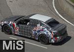 29.6.2025, Meran in Sdtirol, Italien. Elektrischer Testwagen BMW M-AG auf denm Strassen der Sdtiroler Gemeinde. Eventuell ein Elektrischer M3 Sportwagen.