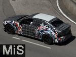 29.6.2025, Meran in Sdtirol, Italien. Elektrischer Testwagen BMW M-AG auf denm Strassen der Sdtiroler Gemeinde. Eventuell ein Elektrischer M3 Sportwagen.