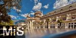 29.6.2025, Meran in Sdtirol, Italien. Das Kurhaus in der Stadtmitte.