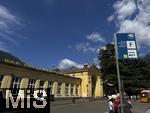29.6.2025, Meran in S�dtirol, Italien. Bahnhof Meran 