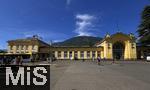 29.6.2025, Meran in S�dtirol, Italien. Bahnhof Meran 