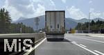 26.06.2025, Brennerautobahn bei Innsbruck (sterreich). Fahrtrichtung Sden bei Steinach (sterreich)