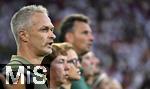 04.07.2025, UEFA Frauen-Europameisterschaft 2025 in der Schweiz. Spieltag 1, Vorrunde, Deutschland - Polen, im Kybunpark (St. Gallen, Schweiz). Bundestrainer Christian Wck (Deutschland)