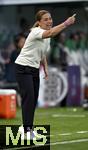 04.07.2025, UEFA Frauen-Europameisterschaft 2025 in der Schweiz. Spieltag 1, Vorrunde, Deutschland - Polen, im Kybunpark (St. Gallen, Schweiz). Trainerin Nina Patalon (Polen)