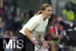04.07.2025, UEFA Frauen-Europameisterschaft 2025 in der Schweiz. Spieltag 1, Vorrunde, Deutschland - Polen, im Kybunpark (St. Gallen, Schweiz). Trainerin Nina Patalon (Polen)