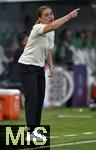 04.07.2025, UEFA Frauen-Europameisterschaft 2025 in der Schweiz. Spieltag 1, Vorrunde, Deutschland - Polen, im Kybunpark (St. Gallen, Schweiz). Trainerin Nina Patalon (Polen)