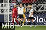 04.07.2025, UEFA Frauen-Europameisterschaft 2025 in der Schweiz. Spieltag 1, Vorrunde, Deutschland - Polen, im Kybunpark (St. Gallen, Schweiz). Jubel Torschtzin Lea Schller (Deutschland) zum Tor zum 2:0