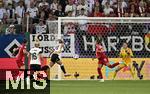 04.07.2025, UEFA Frauen-Europameisterschaft 2025 in der Schweiz. Spieltag 1, Vorrunde, Deutschland - Polen, im Kybunpark (St. Gallen, Schweiz). Tor zum 2:0 durch Torschtzin Lea Schller (Deutschland)