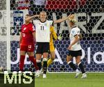 04.07.2025, UEFA Frauen-Europameisterschaft 2025 in der Schweiz. Spieltag 1, Vorrunde, Deutschland - Polen, im Kybunpark (St. Gallen, Schweiz). Lea Schller (Deutschland) Torjubel.