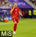 04.07.2025, UEFA Frauen-Europameisterschaft 2025 in der Schweiz. Spieltag 1, Vorrunde, Deutschland - Polen, im Kybunpark (St. Gallen, Schweiz). Martyna Wiankowska (Polen) 