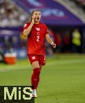 04.07.2025, UEFA Frauen-Europameisterschaft 2025 in der Schweiz. Spieltag 1, Vorrunde, Deutschland - Polen, im Kybunpark (St. Gallen, Schweiz). Martyna Wiankowska (Polen) 