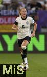 04.07.2025, UEFA Frauen-Europameisterschaft 2025 in der Schweiz. Spieltag 1, Vorrunde, Deutschland - Polen, im Kybunpark (St. Gallen, Schweiz). Janina Minge  (Deutschland) am Ball 