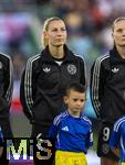 04.07.2025, UEFA Frauen-Europameisterschaft 2025 in der Schweiz. Spieltag 1, Vorrunde, Deutschland - Polen, im Kybunpark (St. Gallen, Schweiz). Sarai Linder (Deutschland) 