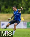 05.07.2025, Fussball 2. Bundesliga 2025/2026, 1.FC Magdeburg im Sommertrainingslager in Bad Wrishofen im Unterallgu,  Falko Michel (1. FC Magdeburg) am Ball 