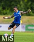 05.07.2025, Fussball 2. Bundesliga 2025/2026, 1.FC Magdeburg im Sommertrainingslager in Bad Wrishofen im Unterallgu,  Falko Michel (1. FC Magdeburg) am Ball 