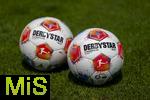 05.07.2025, Fussball 2. Bundesliga 2025/2026, 1.FC Magdeburg im Sommertrainingslager in Bad Wrishofen im Unterallgu,  Der neue Spielball DERBYSTAR, es ist der Offizielle Spielball fr die Saison 2025/26 der Bundesliga und 2. Bundesliga, Name: Bundesliga Brillant APS