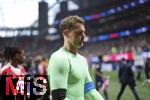 05.07.2025, FIFA Club World Cup 2025, Viertelfinale, Paris St. Germain - FC Bayern Mnchen, im Mercedes-Benz Stadium (Atlanta, GA), Torwart Manuel Neuer (FC Bayern Mnchen) enttuscht nach dem Ausscheiden nach der Niederlage