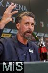 07.07.2025, Fussball 1. Bundesliga 2025/2026, Trainingsauftakt FC Augsburg, Pressekonferenz in der WWK-Arena Augsburg, Vorstellung von Trainer Sandro Wagner (FC Augsburg). 
 

