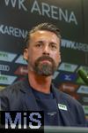 07.07.2025, Fussball 1. Bundesliga 2025/2026, Trainingsauftakt FC Augsburg, Pressekonferenz in der WWK-Arena Augsburg, Vorstellung von Trainer Sandro Wagner (FC Augsburg). 
 

