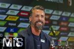 07.07.2025, Fussball 1. Bundesliga 2025/2026, Trainingsauftakt FC Augsburg, Pressekonferenz in der WWK-Arena Augsburg, Vorstellung von Trainer Sandro Wagner (FC Augsburg). 
 

