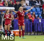 08.07.2025, UEFA Frauen-Europameisterschaft 2025 in der Schweiz. Spieltag 2, Vorrunde, Deutschland - Dnemark, im St-Jakob-Park Basel (Schweiz). Pernille Harder (Dnemark) frustriert