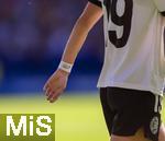 08.07.2025, UEFA Frauen-Europameisterschaft 2025 in der Schweiz. Spieltag 2, Vorrunde, Deutschland - Dnemark, im St-Jakob-Park Basel (Schweiz). Klara Bhl (Deutschland) mit Armband zu Ehren von der verletzten Giulia Gwinn (Deutschland)  GG7